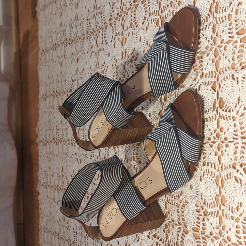 Sole Society Chunky Heels
